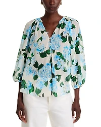 L'Agence Teagan Dolman Sleeve Blouse