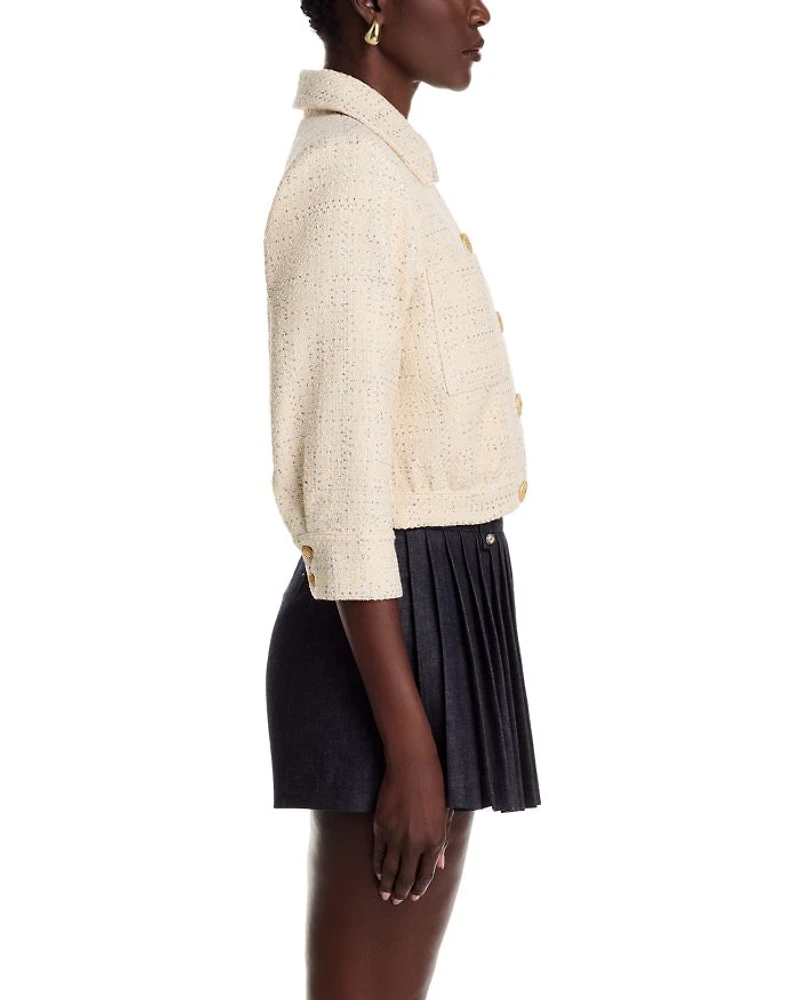 Jia Crop 3/4 Sleeve Jacket