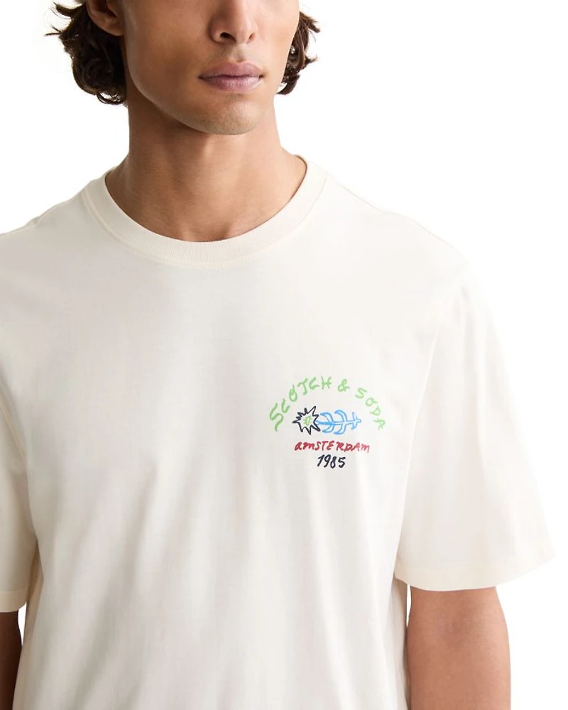 Regular Fit Graphic Logo Tee