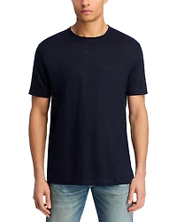 Boss x David Beckham Taut 73 Linen Crewneck Tee