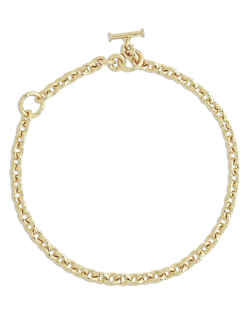 Anabel Aram Farrier 18K Yellow Gold Plated Chain Necklace, 16-18L
