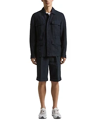 Linen Bermuda Shorts