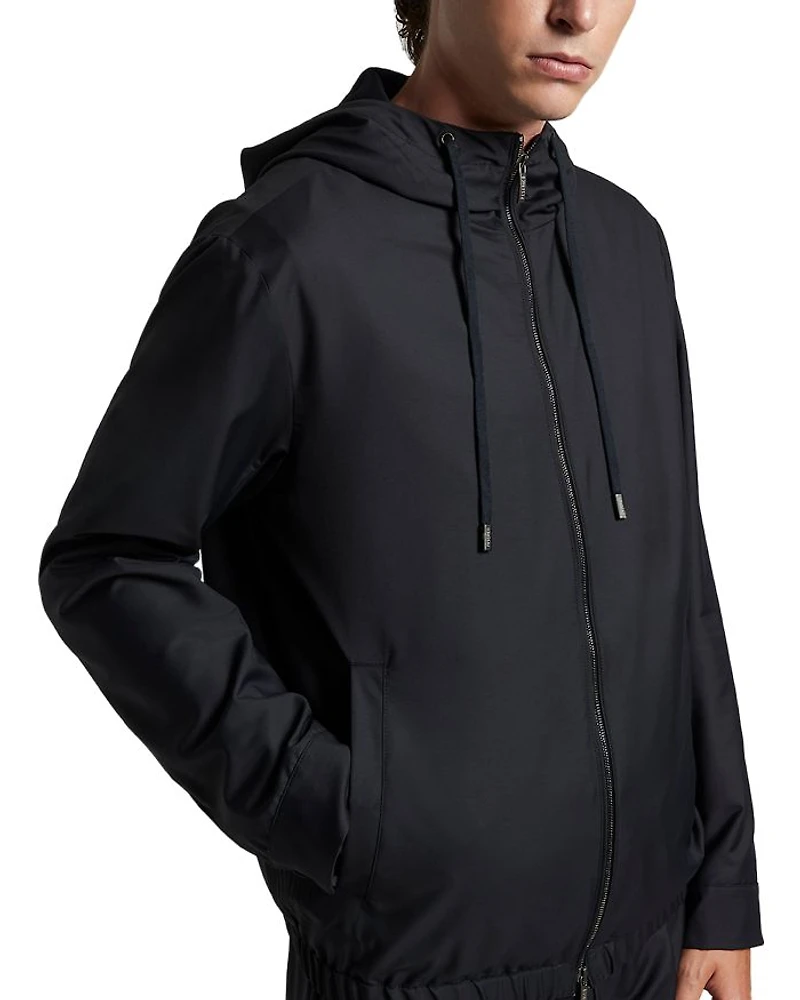 Hooded Zip Jacket