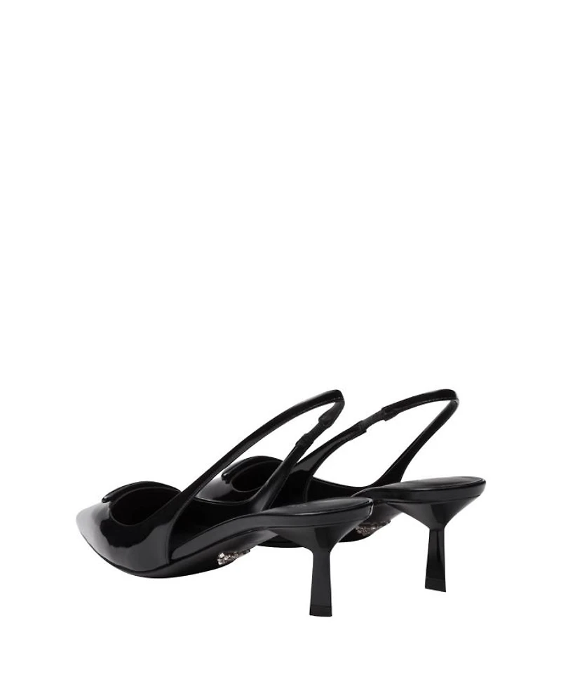 Women's Patent Leather Slingback Pumps