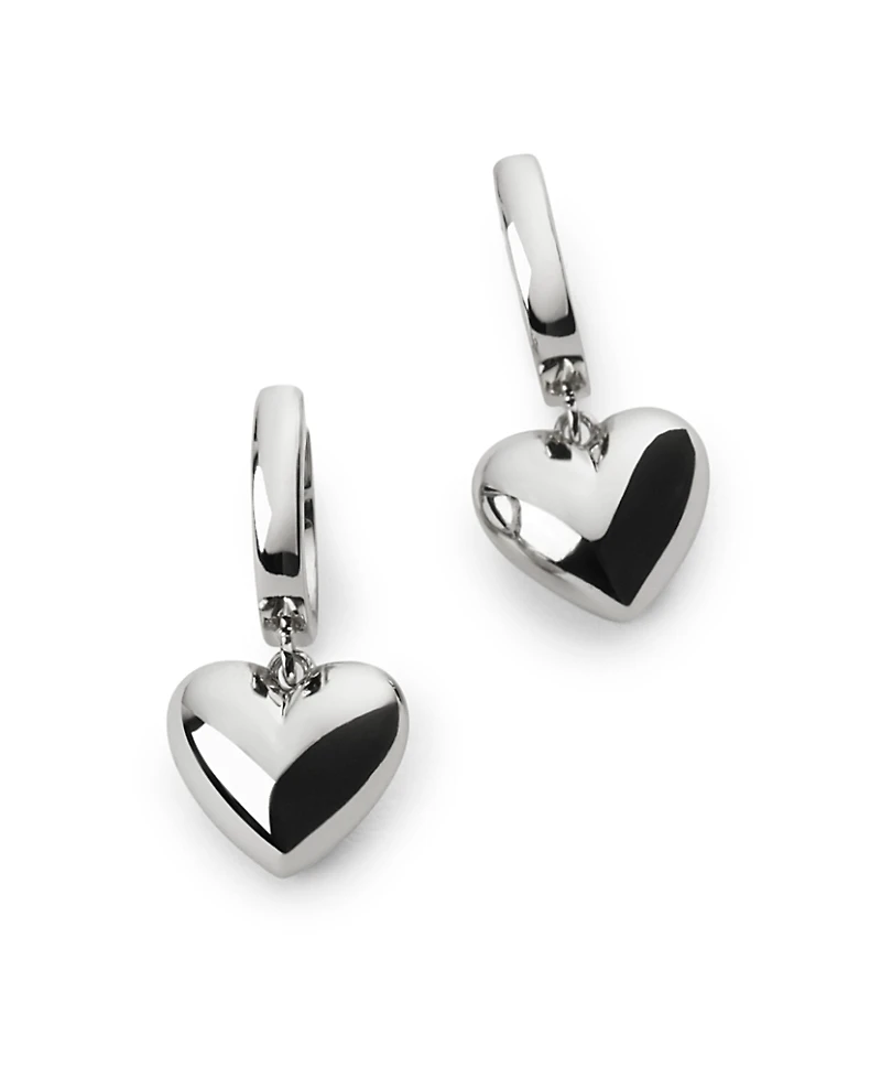 Ana Luisa Jessica Puffed Heart Hoops