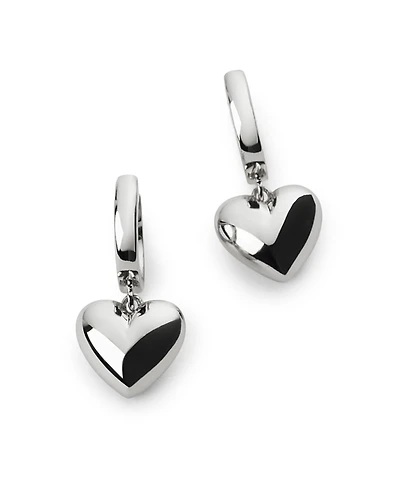 Ana Luisa Jessica Puffed Heart Hoops
