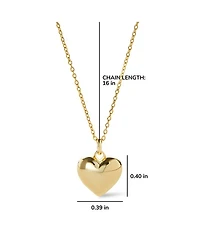 Gold Heart Small Lev Necklace