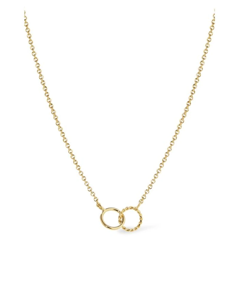 Sam Interlocking Circles Necklace