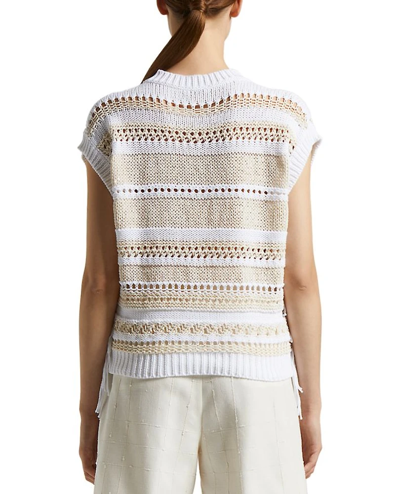 Oversized Open Knit Sweater