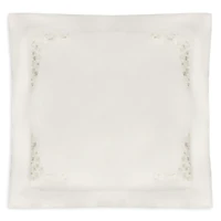 Dea Luxury Linens Matera Embroidered Euro Sham