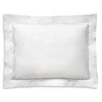 Dea Luxury Linens Trattegio Embroidered Standard Pillow Sham