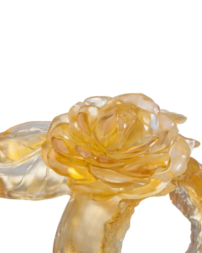 Singular Elegance Crystal Flower Figurine - Special Edition