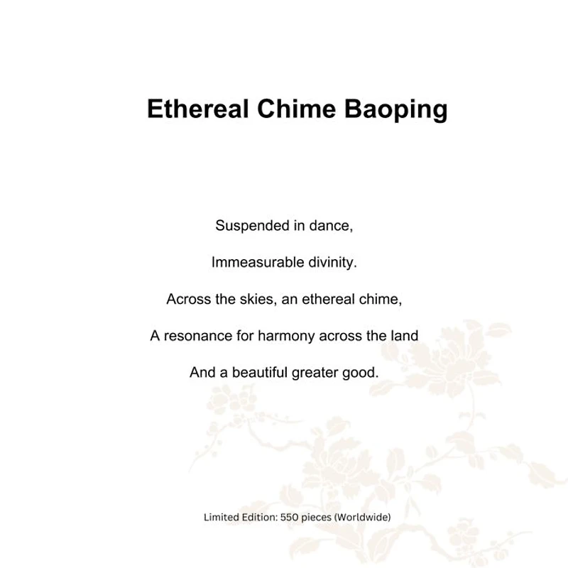Ethereal Chime Baoping - Crystal Treasure Vase Figurine