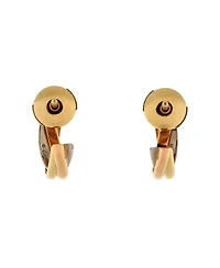 13mm Trinity Hoop Earrings 18K Tricolor Gold