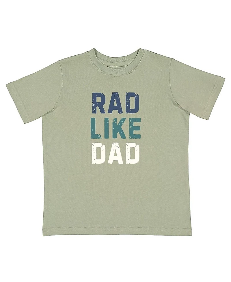 Sweet Wink Boys' Rad Like Dad Short Sleeve T-Shirt - Little Kid, Big Kid