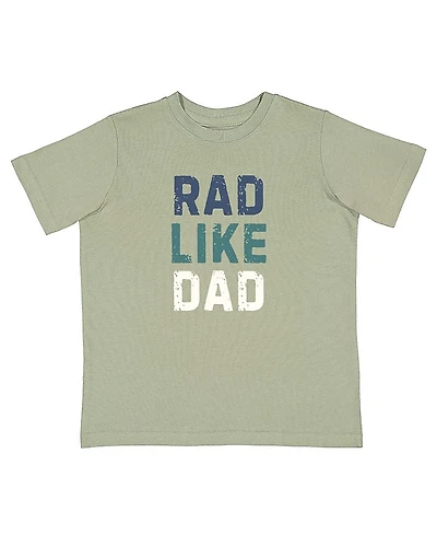 Sweet Wink Boys' Rad Like Dad Short Sleeve T-Shirt - Little Kid, Big Kid
