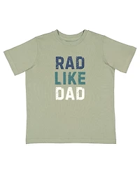 Sweet Wink Boys' Rad Like Dad Short Sleeve T-Shirt - Little Kid, Big Kid