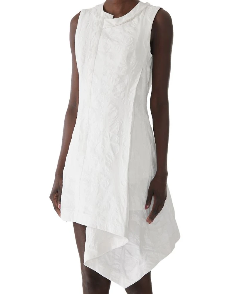 Textured Asymmetric Dress
