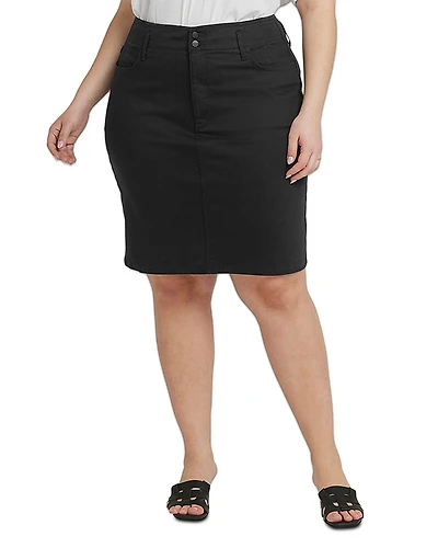 Nydj Plus Denim Skirt