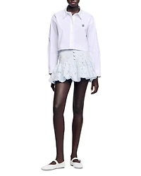 Rosane Lace Mini Skirt