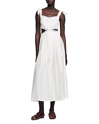 Solena Lace Trim Maxi Dress