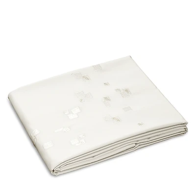 Dea Luxury Linens Matera Embroidered King Duvet Cover