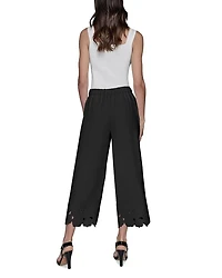 Flora Cut Out Cropped Pants