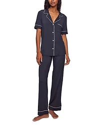 Gisele Short Sleeve Long Pant Pajama Set