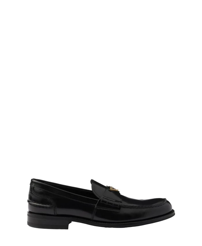 Men's Brushed Leather Loafers