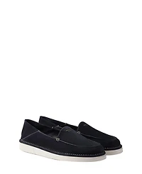 Prada Men's Suede Slip-On Loafers