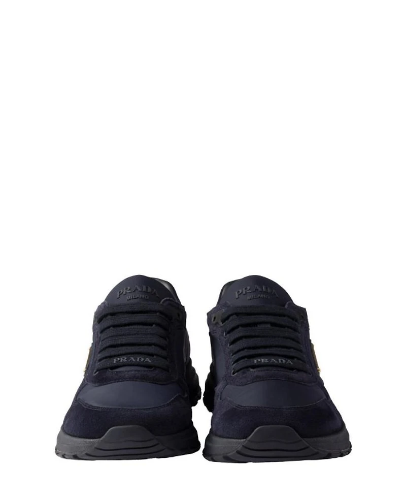 Men's Prax 2.0 Re-Nylon and Suede Sneakers