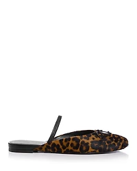 Women's Prima Bow Calf Hair Ballet Flats