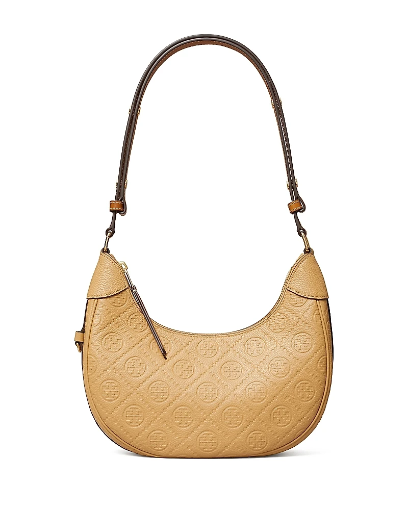 Tory Burch T Monogram Crescent Bag