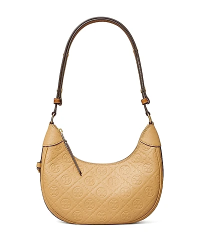 Tory Burch T Monogram Crescent Bag