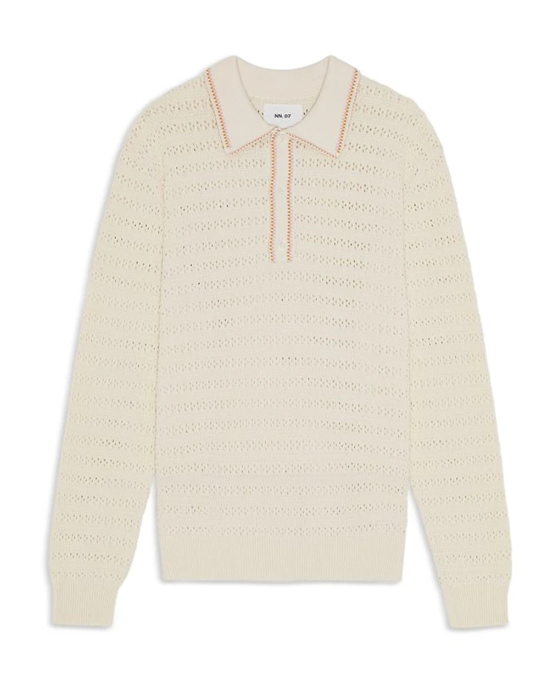 Josh 6636 Regular Fit Long Sleeve Polo Sweater
