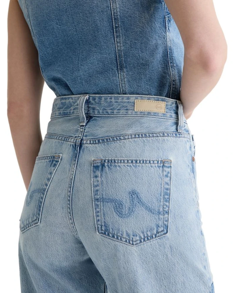 Brinley Mid Rise Straight Crop Jeans Carpinteria