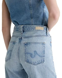 Brinley Mid Rise Straight Crop Jeans Carpinteria