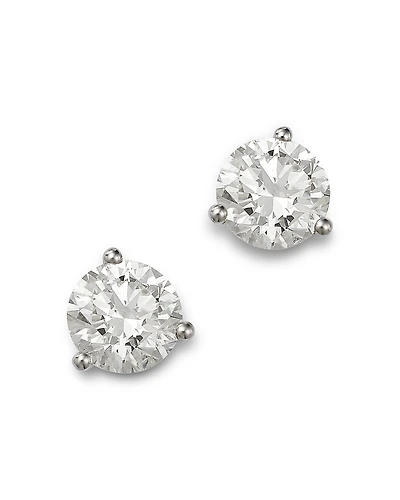 Bloomingdale's Fine Collection Luxe Collection Certified Diamond Stud Earrings
