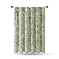 Peri Home Chenille Laurel Shower Curtain