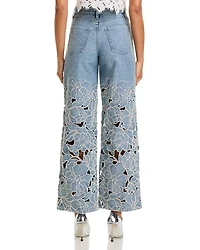 Betty High Rise Straight Leg Jeans Boca