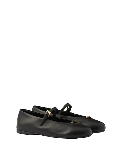 Prada Women's Nappa Leather Ballerinas