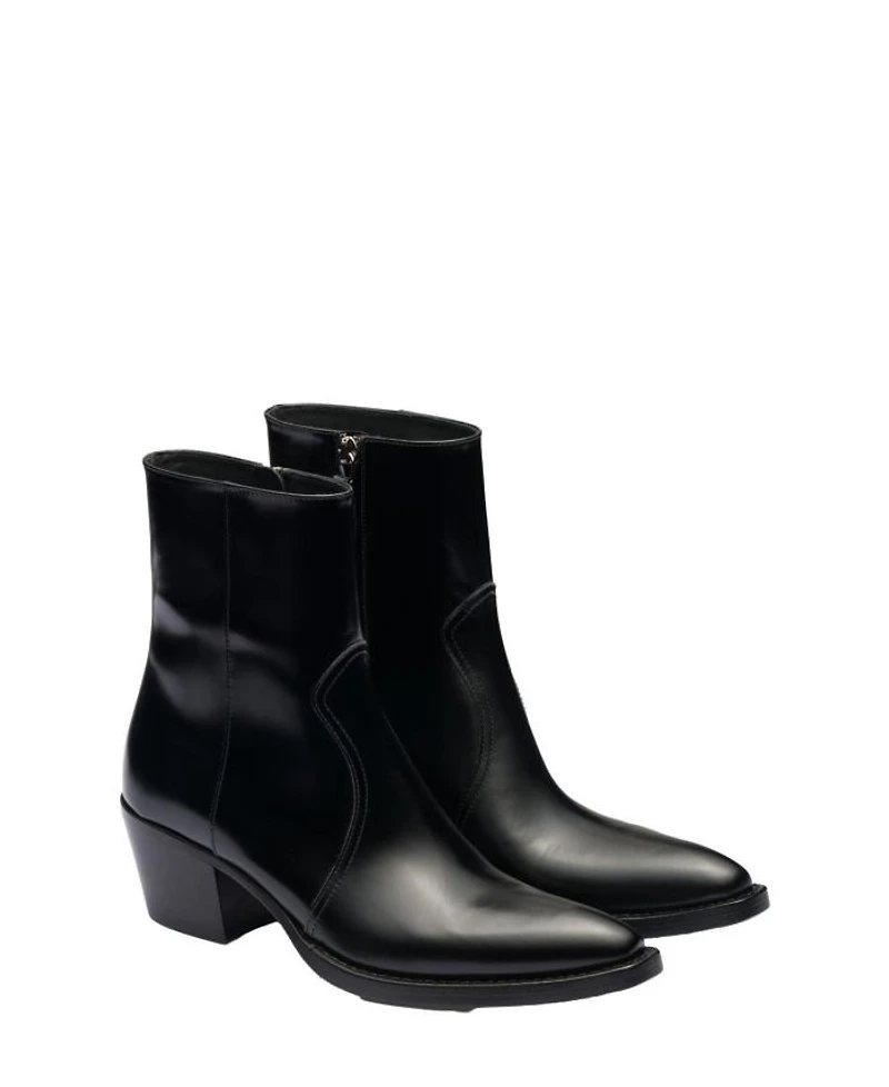 Women's Brushed Leather Camperos Boots