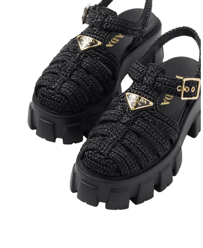 Women's Monolith Crochet Cage Sandals