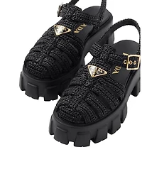 Women's Monolith Crochet Cage Sandals