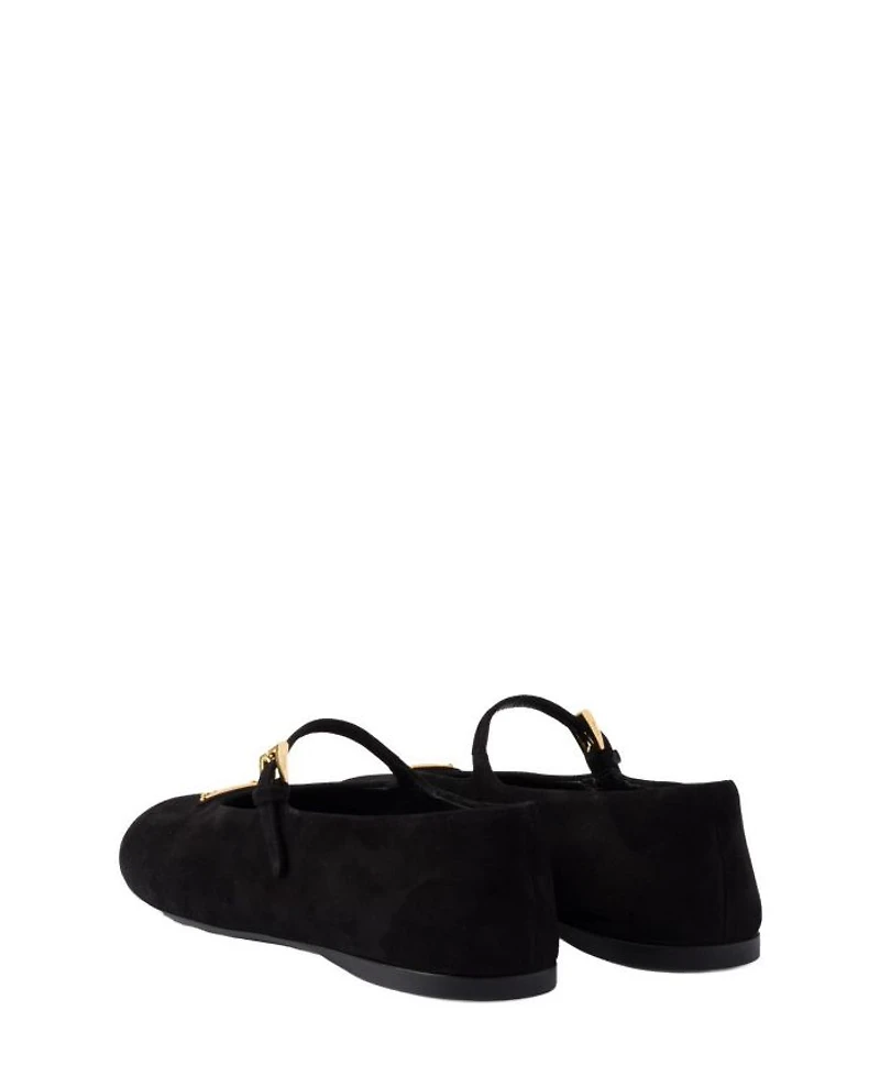Women's Suede Ballerinas