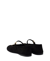 Women's Suede Ballerinas