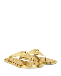 Versace Women's Alia Rubber Thong Sandals