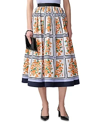 Carolina Herrera Full Midi Skirt