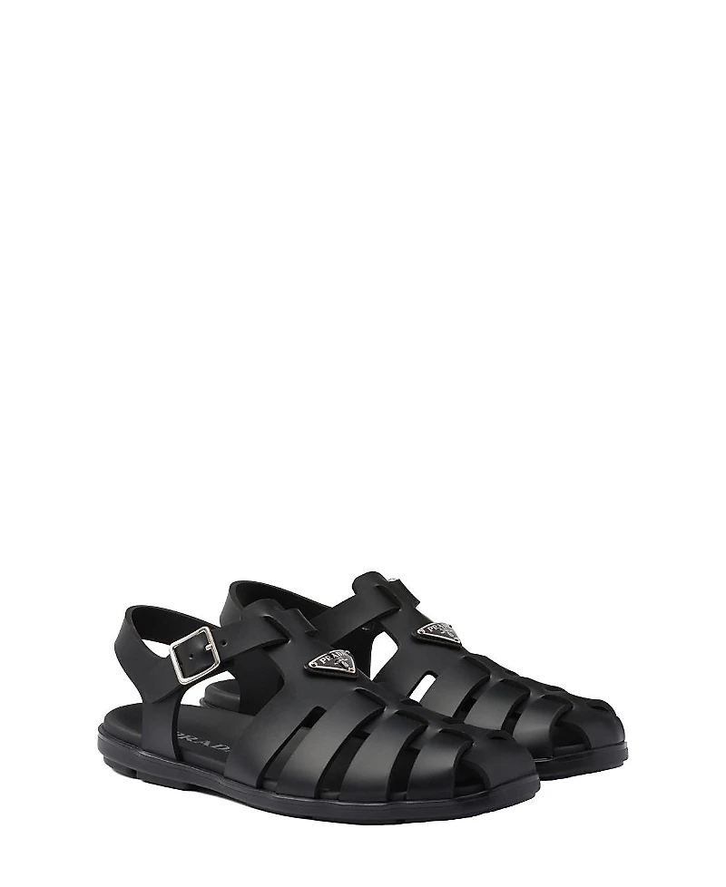 Prada Men's Rubber Fisherman Sandals