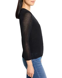 Mesh Cocoon Cardigan